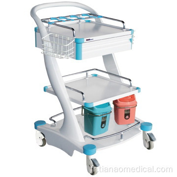 Chariot détachable en acier de traitement de rambarde d&#39;hôpital